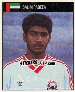 Cromo Salim Rabeea - World Cup 1990 - Orbis
