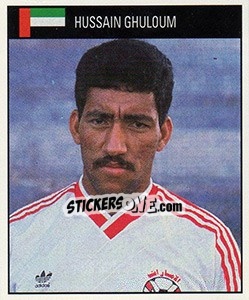 Sticker Hussain Ghuloum - World Cup 1990 - Orbis