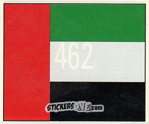 Cromo National Flag - World Cup 1990 n. 462 - Orbis