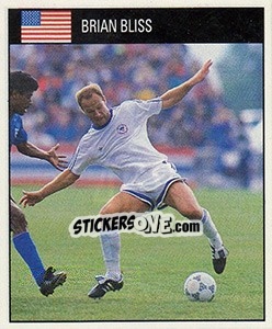 Cromo Brian Bliss - World Cup 1990 - Orbis