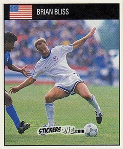 Sticker Brian Bliss - World Cup 1990 - Orbis