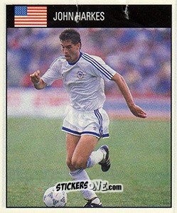 Cromo John Harkes - World Cup 1990 - Orbis