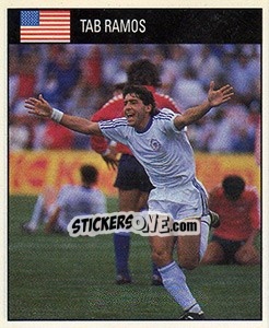 Figurina Tab Ramos - World Cup 1990 - Orbis