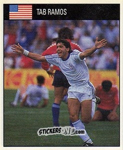 Figurina Tab Ramos - World Cup 1990 - Orbis