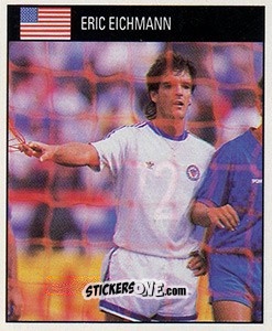 Figurina Eric Eichmann - World Cup 1990 n. 472 - Orbis