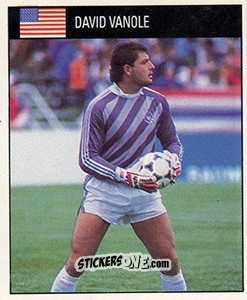 Sticker David Vanole - World Cup 1990 n. 474 - Orbis