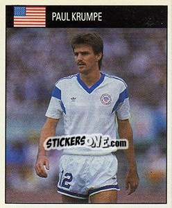 Sticker Paul Krumpe - World Cup 1990 - Orbis