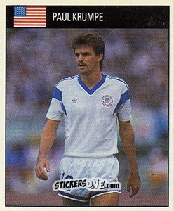 Sticker Paul Krumpe - World Cup 1990 n. 475 - Orbis