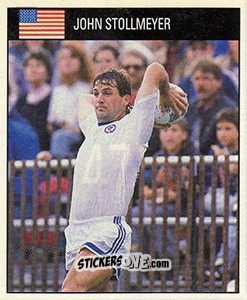 Cromo John Stollmeyer - World Cup 1990 n. 476 - Orbis