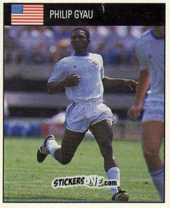 Cromo Philip Gyau - World Cup 1990 - Orbis