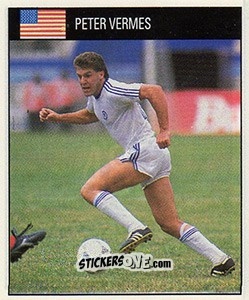 Sticker Peter Vermes - World Cup 1990 n. 482 - Orbis