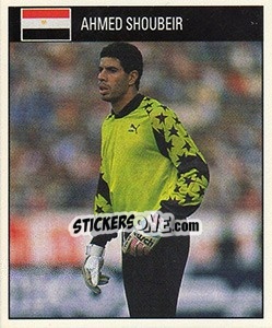 Sticker Ahmed Shoubeir - World Cup 1990 n. 484 - Orbis
