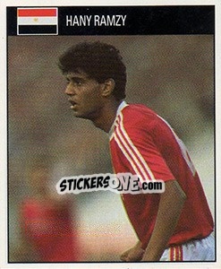 Sticker Hany Ramzy - World Cup 1990 - Orbis