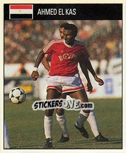 Cromo Ahmed El Kas - World Cup 1990 - Orbis