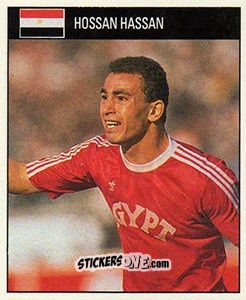 Sticker Hossan Hassan - World Cup 1990 n. 494 - Orbis