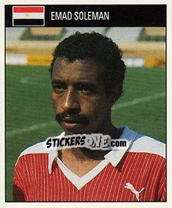 Cromo Emad Soleman - World Cup 1990 - Orbis