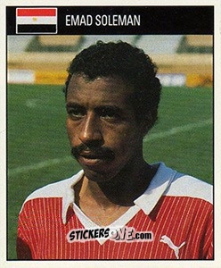 Sticker Emad Soleman - World Cup 1990 - Orbis