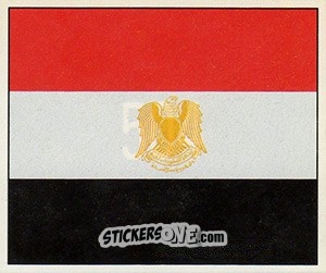 Cromo National Flag - World Cup 1990 n. 504 - Orbis
