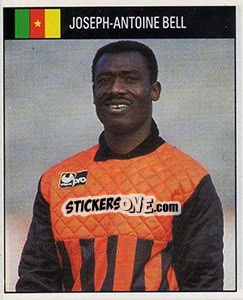 Sticker Joseph-Antoine Bell - World Cup 1990 - Orbis