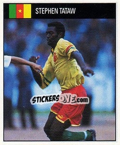 Sticker Stephen Tataw - World Cup 1990 - Orbis