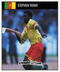 Sticker Stephen Tataw - World Cup 1990 n. 506 - Orbis