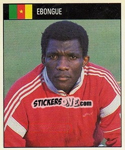 Cromo Ebongue - World Cup 1990 - Orbis