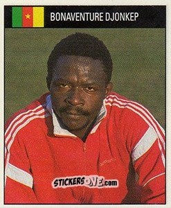 Sticker Bonaventure Djonkep - World Cup 1990 n. 515 - Orbis