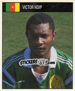Sticker Victor Ndip - World Cup 1990 - Orbis