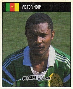 Sticker Victor Ndip - World Cup 1990 n. 518 - Orbis
