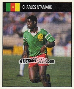 Cromo Charles Ntamark - World Cup 1990 - Orbis