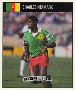 Sticker Charles Ntamark - World Cup 1990 - Orbis