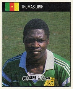 Cromo Thomas Libih - World Cup 1990 - Orbis