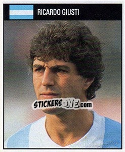 Sticker Ricardo Giusti - World Cup 1990 - Orbis