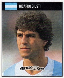 Sticker Ricardo Giusti - World Cup 1990 n. 2 - Orbis