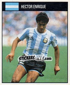 Sticker Hector Enrique - World Cup 1990 - Orbis