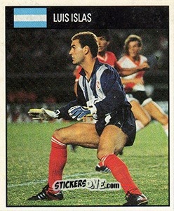 Sticker Luis Islas - World Cup 1990 n. 12 - Orbis