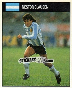 Sticker Nestor Clausen - World Cup 1990 - Orbis