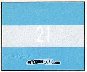 Sticker National Flag - World Cup 1990 n. 21 - Orbis