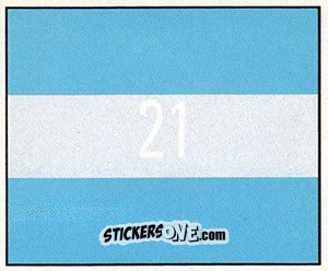 Cromo National Flag - World Cup 1990 - Orbis