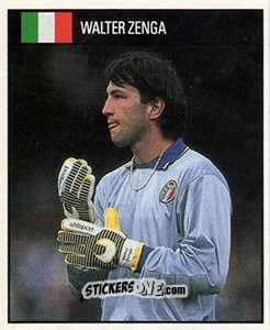 Sticker Walter Zenga - World Cup 1990 n. 22 - Orbis