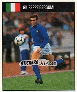 Sticker Giuseppe Bergomi - World Cup 1990 - Orbis