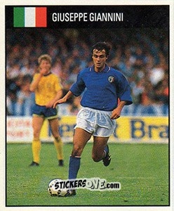 Figurina Giuseppe Giannini - World Cup 1990 - Orbis