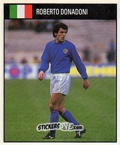 Cromo Roberto Donadoni - World Cup 1990 - Orbis