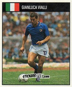 Sticker Gianluca Vialli - World Cup 1990 n. 32 - Orbis