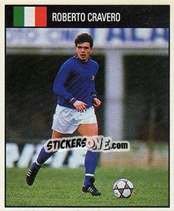 Sticker Roberto Cravero - World Cup 1990 - Orbis