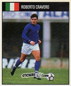 Cromo Roberto Cravero - World Cup 1990 - Orbis