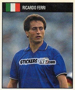 Sticker Riccardo Ferri - World Cup 1990 - Orbis