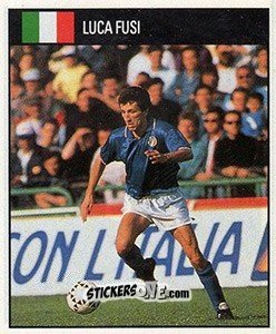 Sticker Luca Fusi - World Cup 1990 n. 38 - Orbis