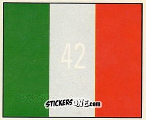 Sticker National Flag - World Cup 1990 n. 42 - Orbis