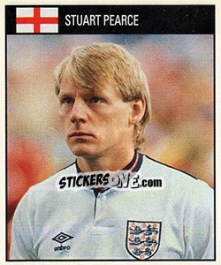 Sticker Stuart Pearce - World Cup 1990 - Orbis